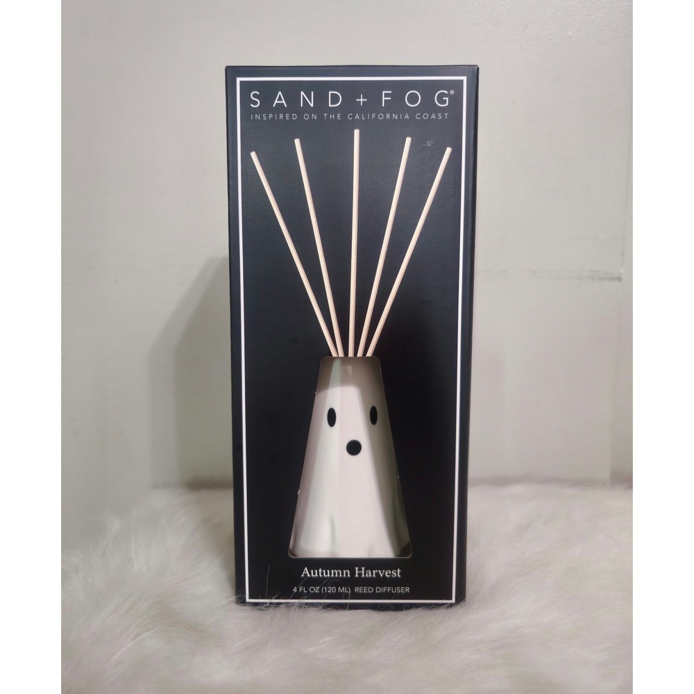 Ghost Reed Diffuser Sand + Fog Autumn Harvest Scent 4 FL OZ Home Fragrance NWT